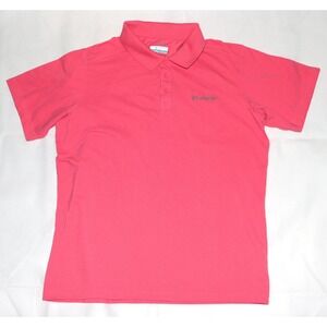 Columbia Omni Wick Advanced Evaporation Men's Short Sleeve Polo Shirt Size Large